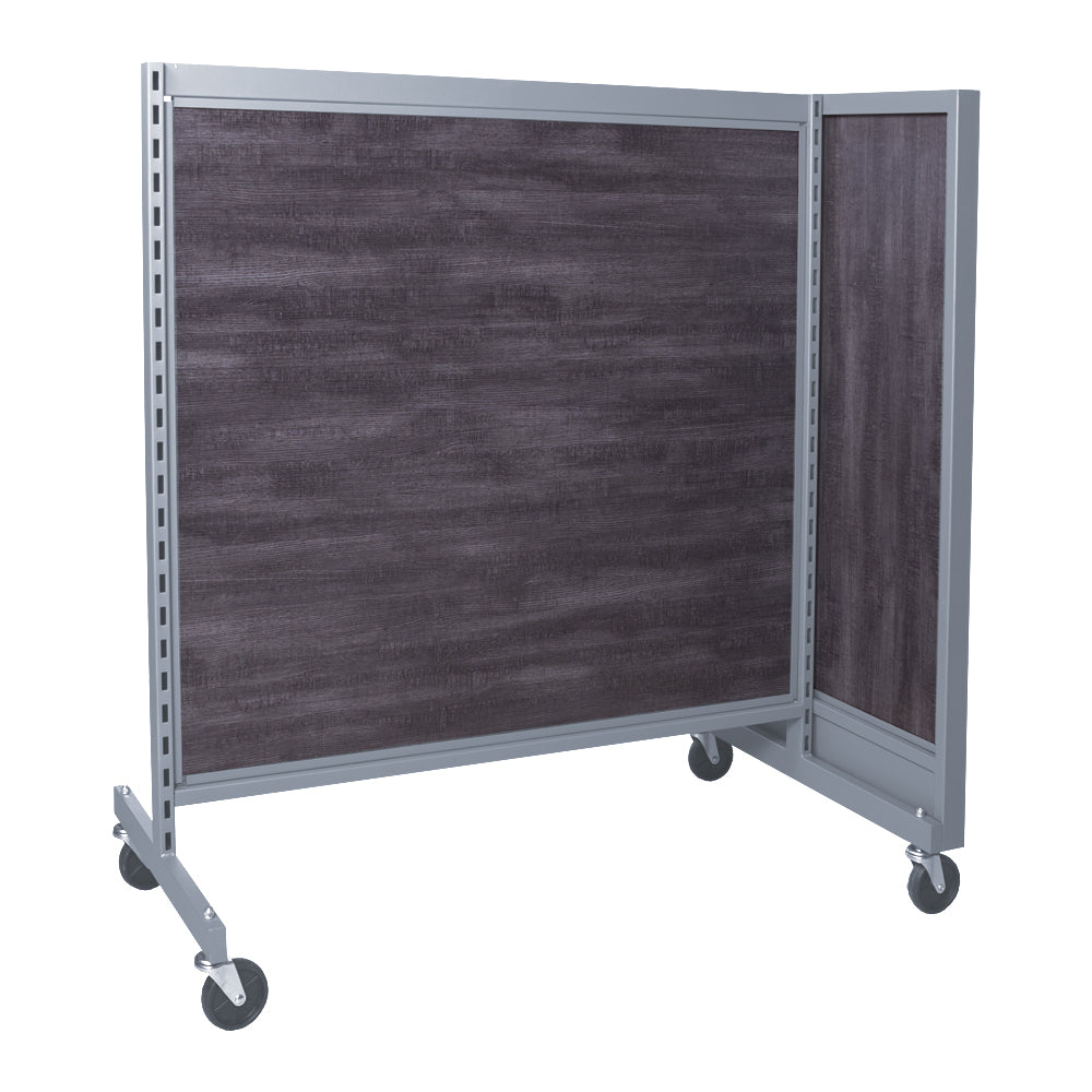 'T'' shape gondola 48'' C-C with melamine panel