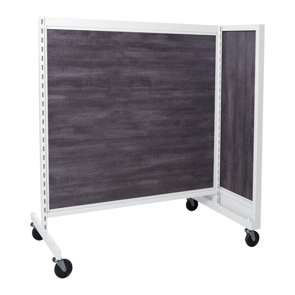 'T'' shape gondola 48'' C-C with melamine panel