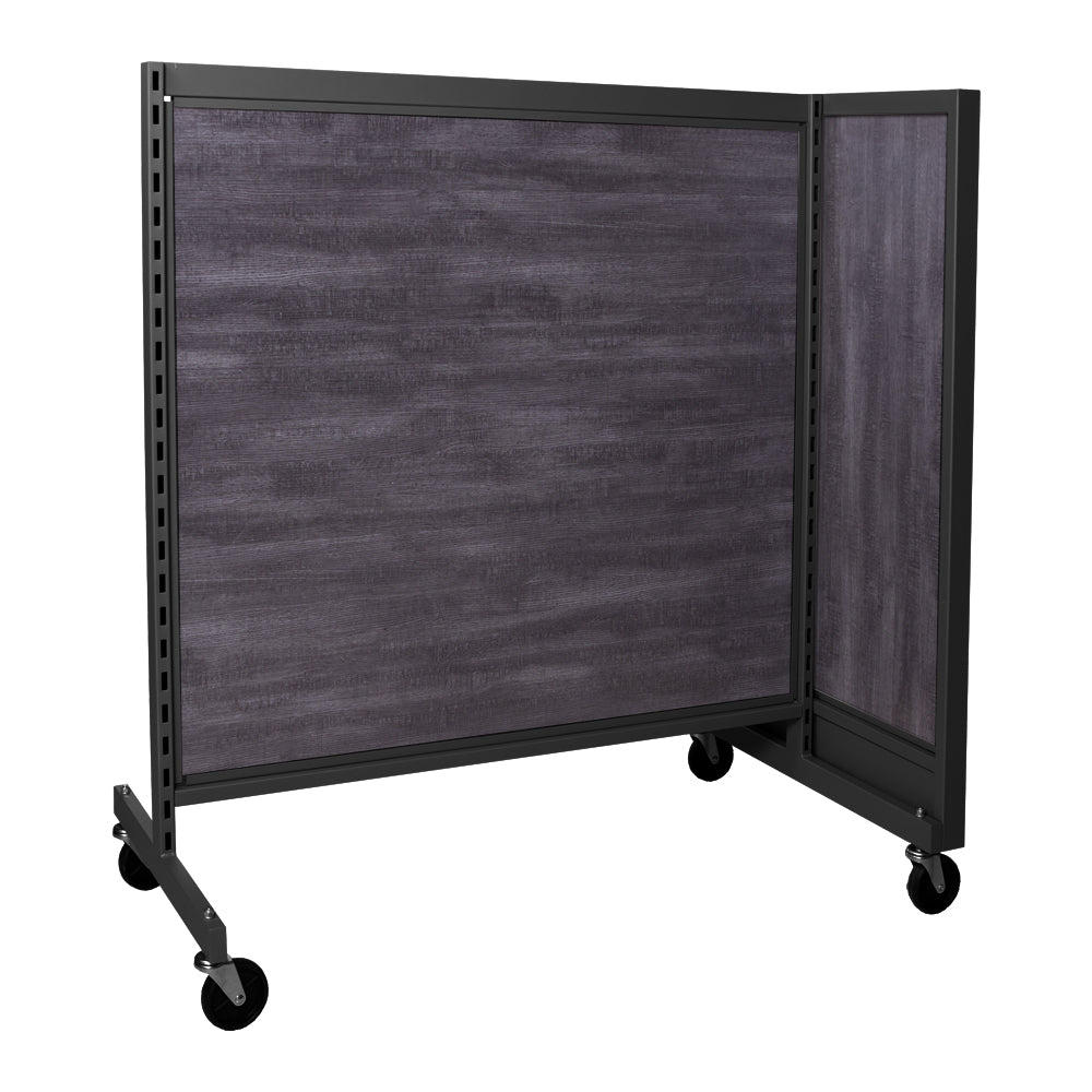 'T'' shape gondola 48'' C-C with melamine panel
