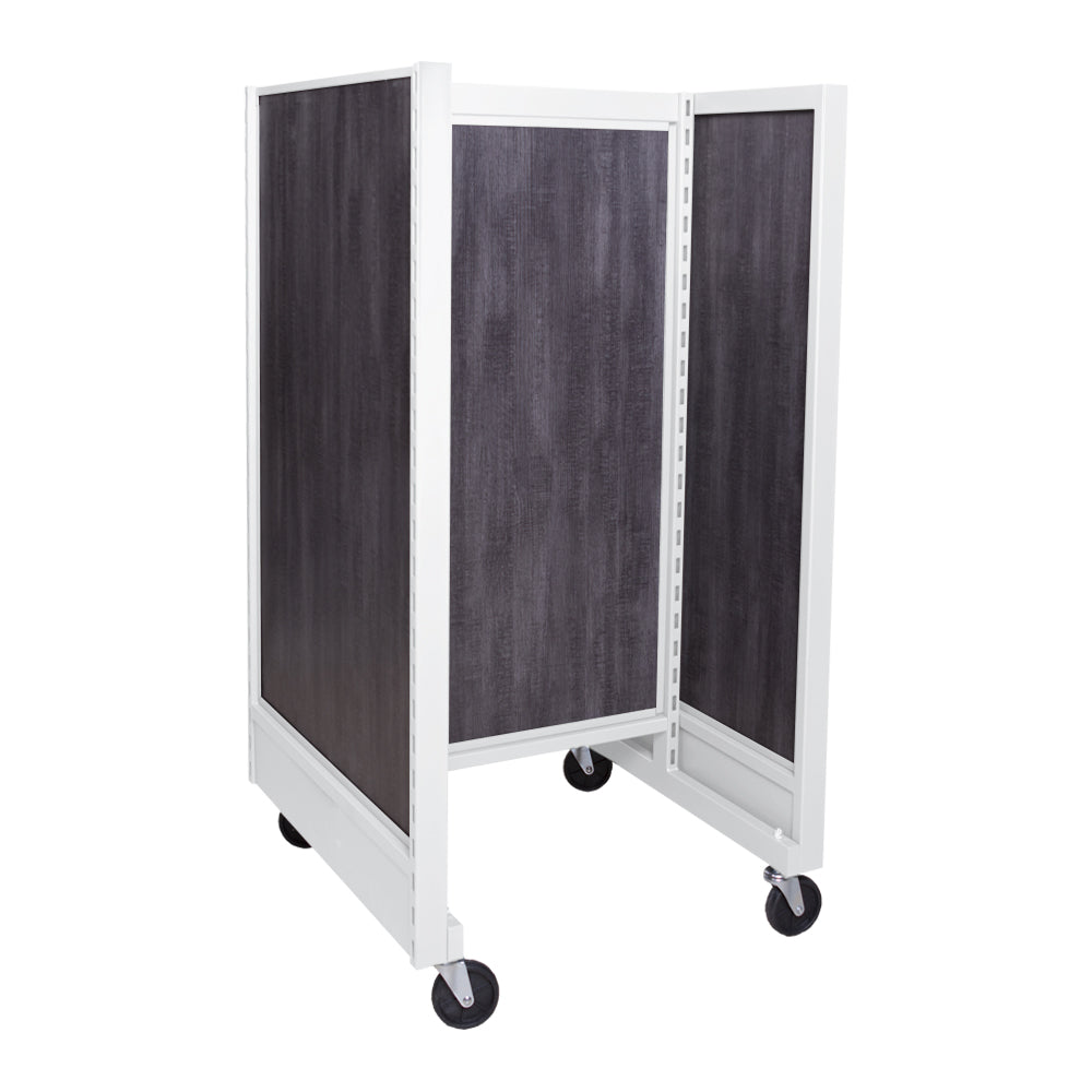 'H'' shape gondola 24'' C-C with melamine panel