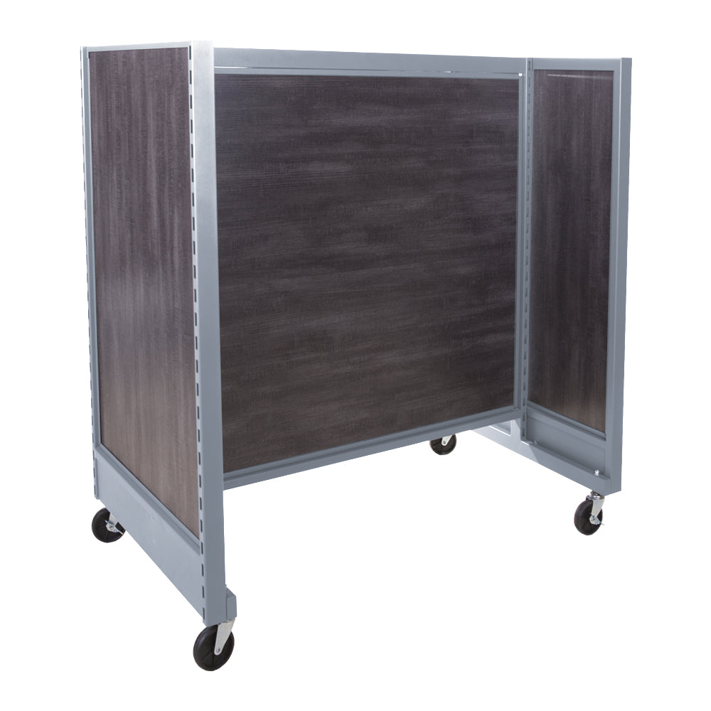 'H'' shape gondola 48'' C-C with melamine panel