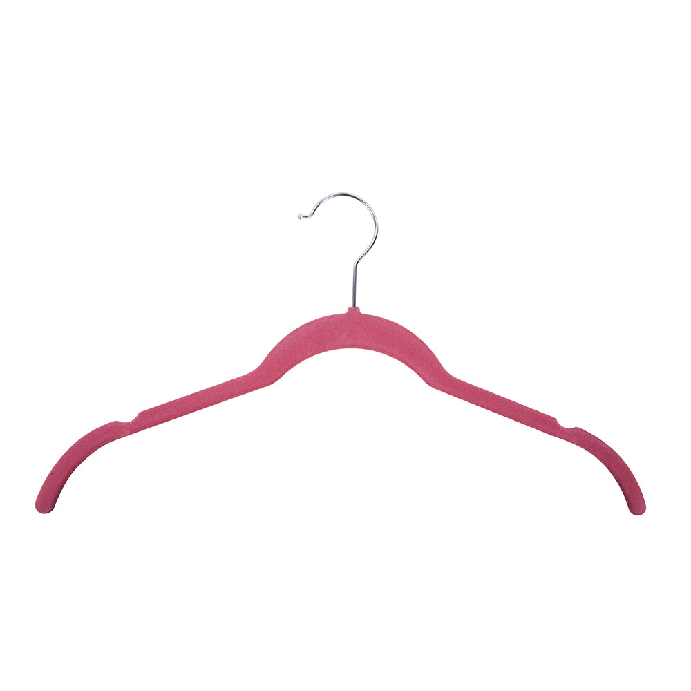 17 3/8''L x 5mm thick shirt and blouse hanger with notches Box of 50
