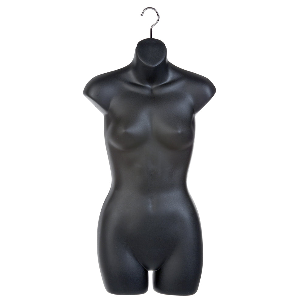 Torse femme en styrène moulé par injection, 7''L