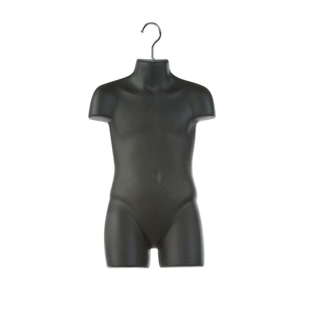 Torse enfant en styrène moulé par injection, 7''L