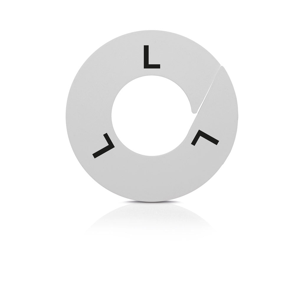 Rack dividers, Round, set of 10 pieces/same size