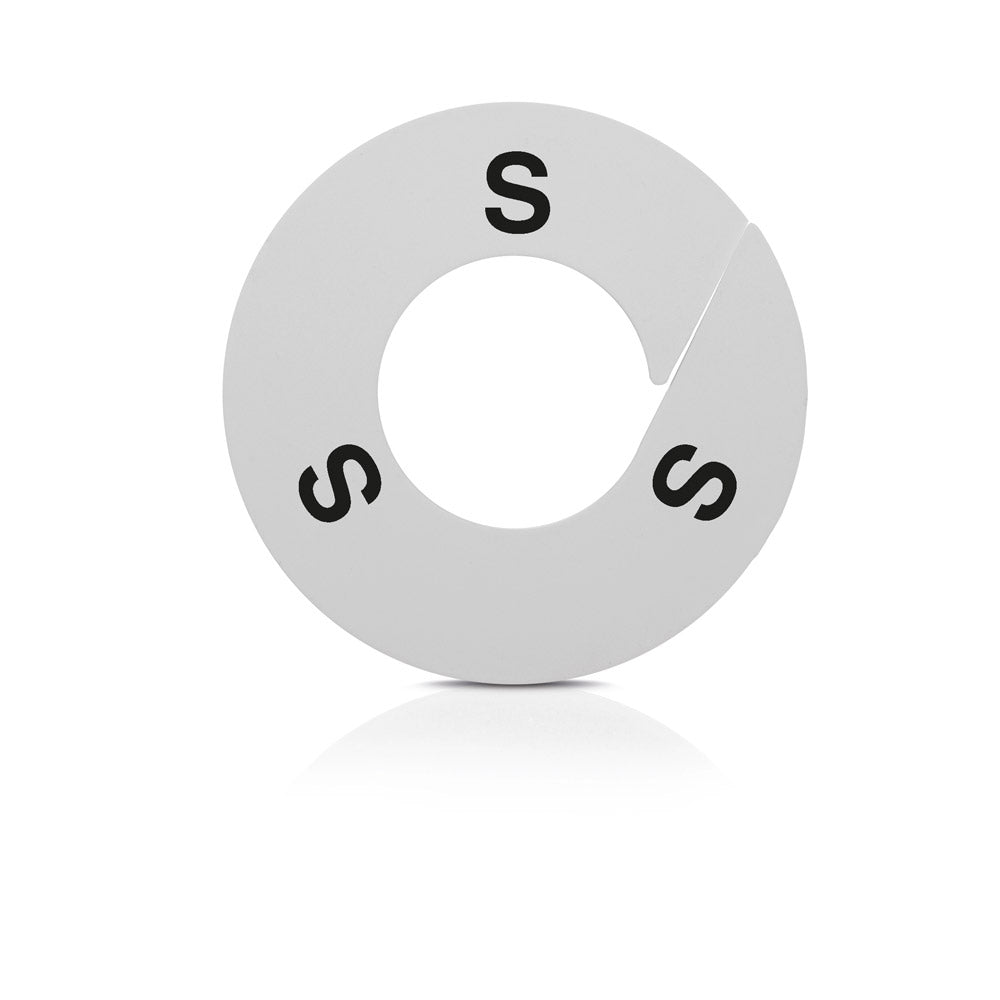 Rack dividers, Round, set of 10 pieces/same size