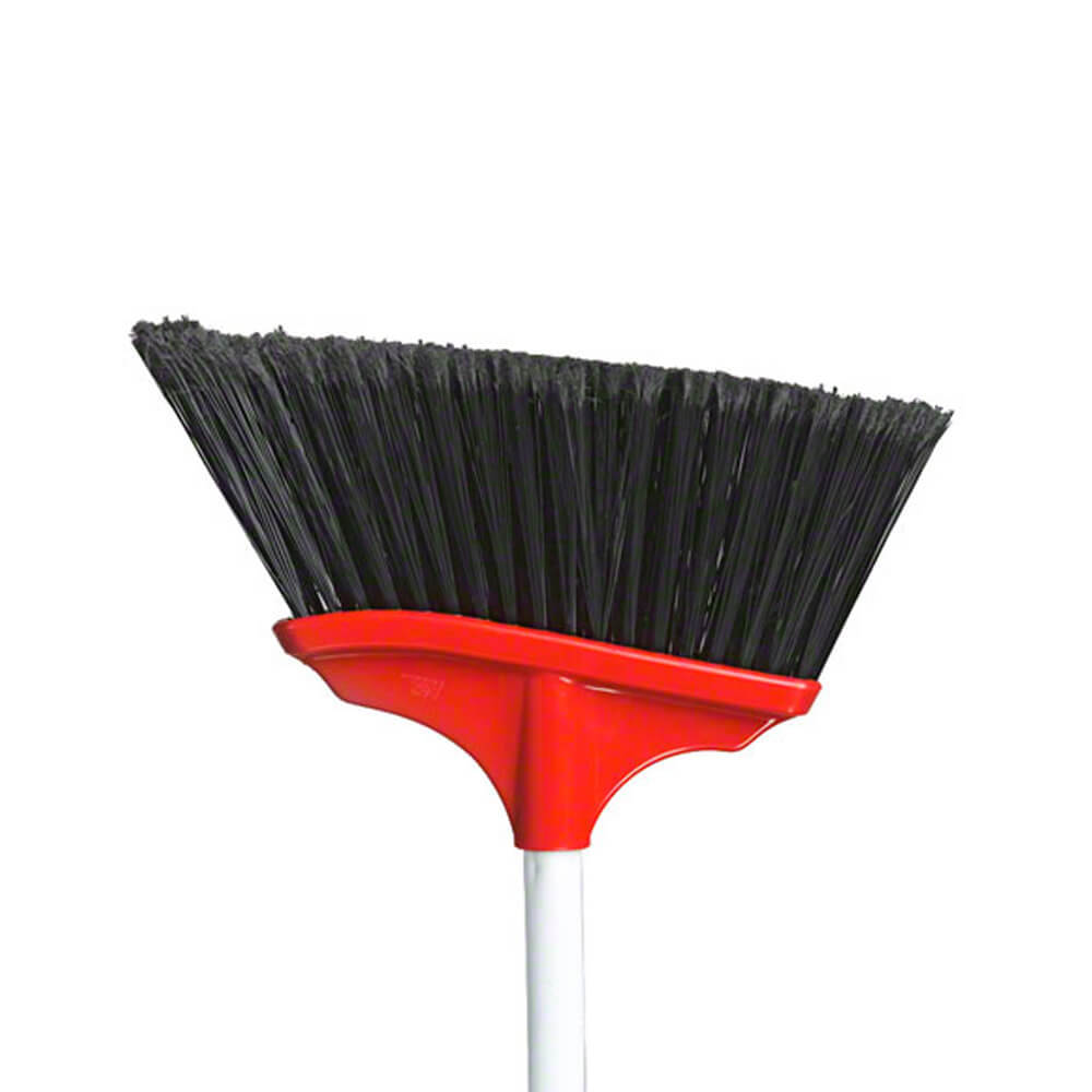 Angle broom with handle