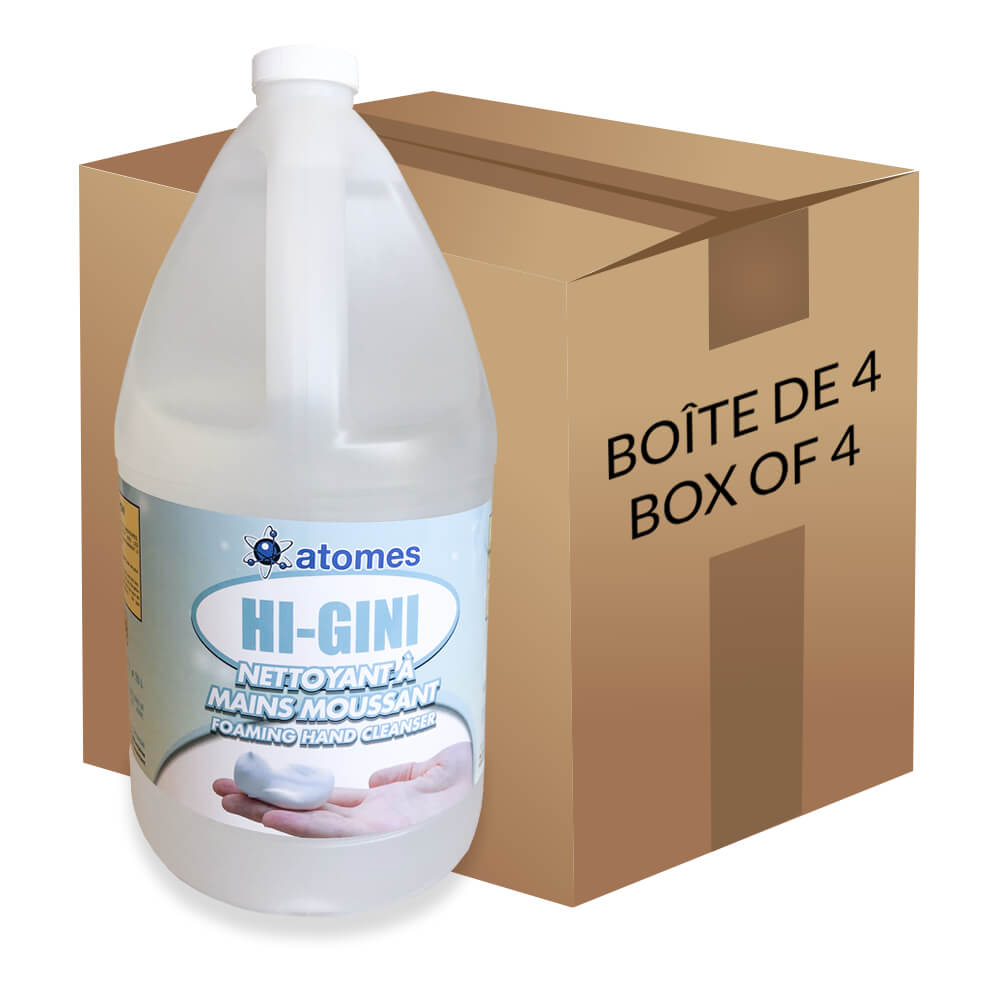 Nettoyant a main avec rinçage (Boîte de 4)