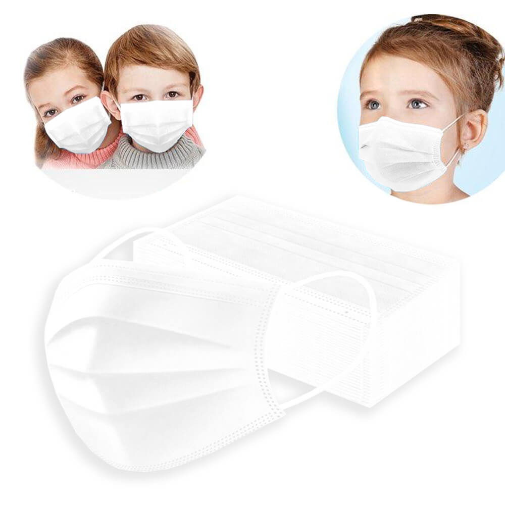 Masque de protection jetable pour enfant (Boîte de 50)