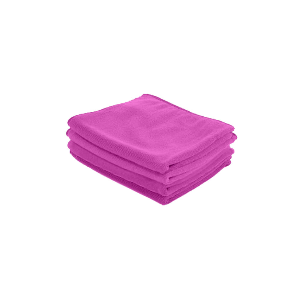 Pink microfiber towels (Bag of 30)