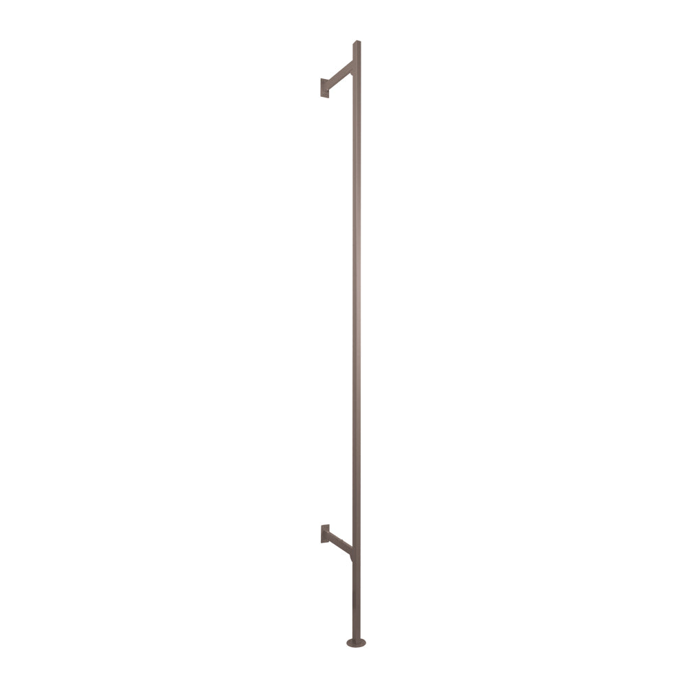 Floor post 96'' or 120'' with wall anchors