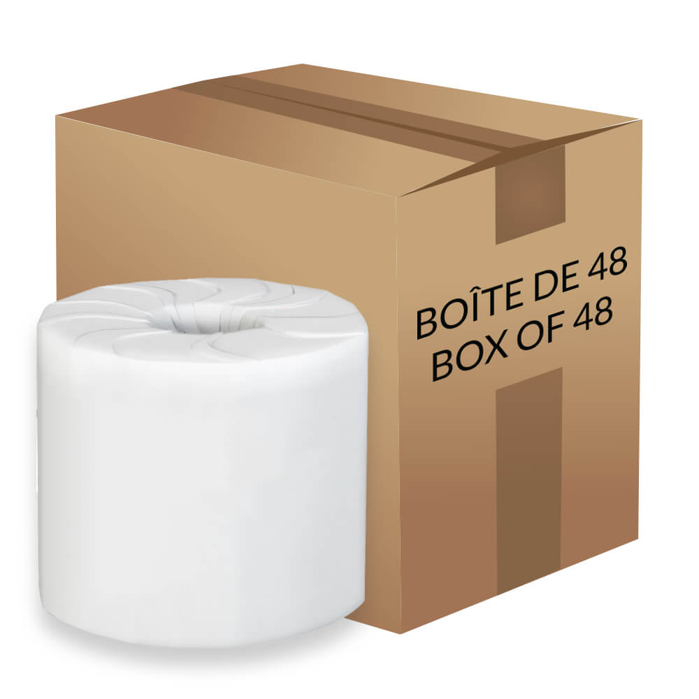 Two-ply toilet paper (Box of 48)