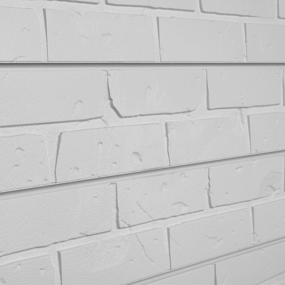 Slatwall decorative textured panels, Brick