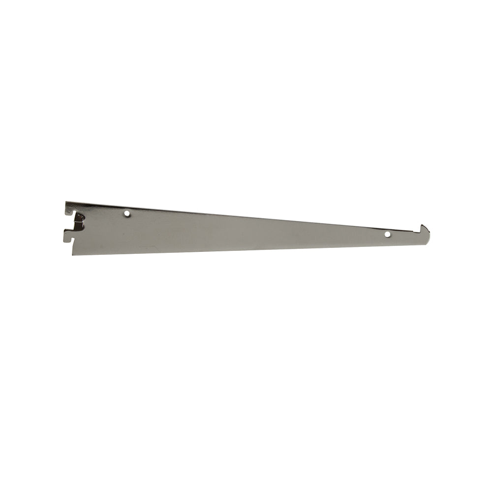 Heavy duty tap-in style shelf bracket