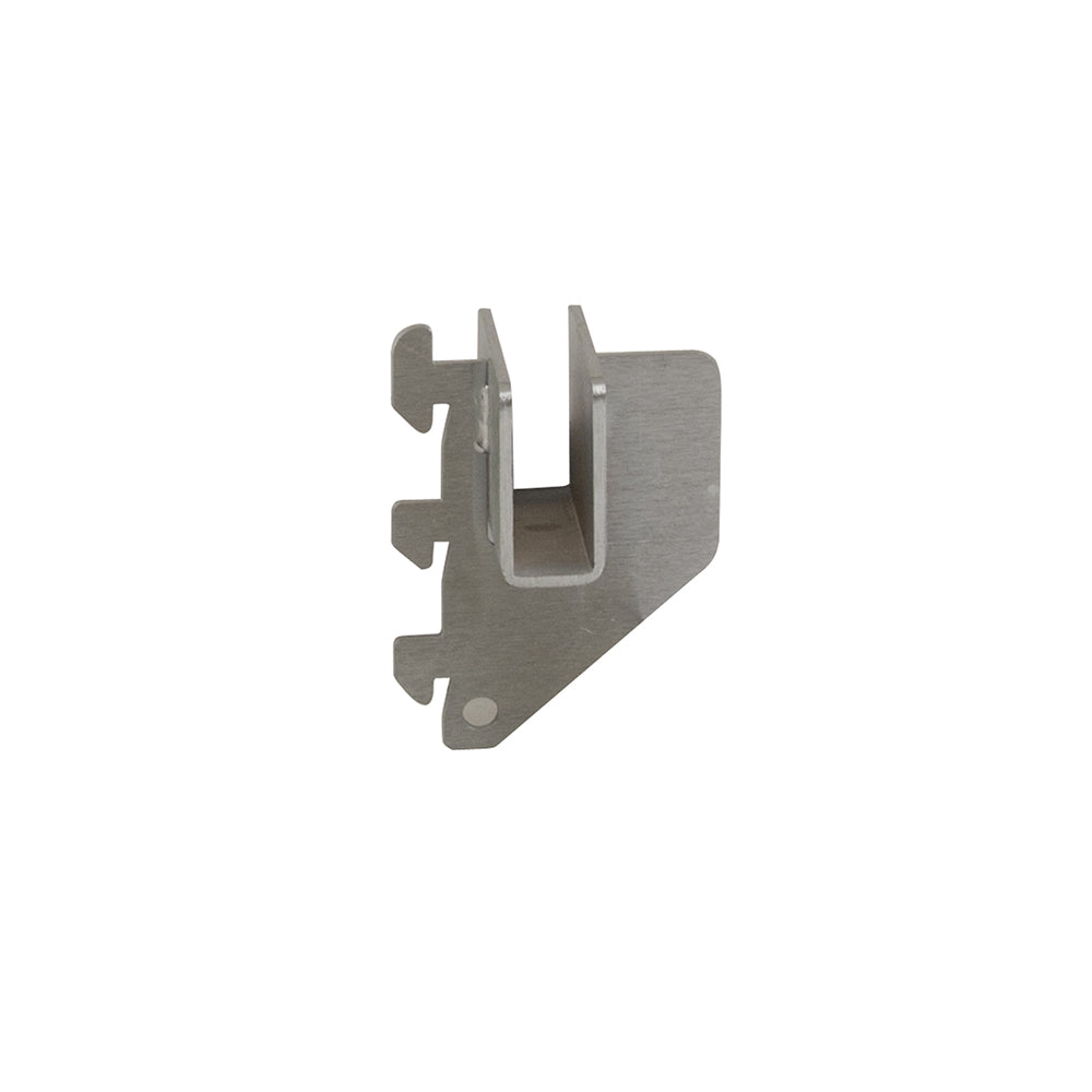 Blade bracket for 1/2'' x 1 1/2'' rectangular tubing with nylon stabilizer