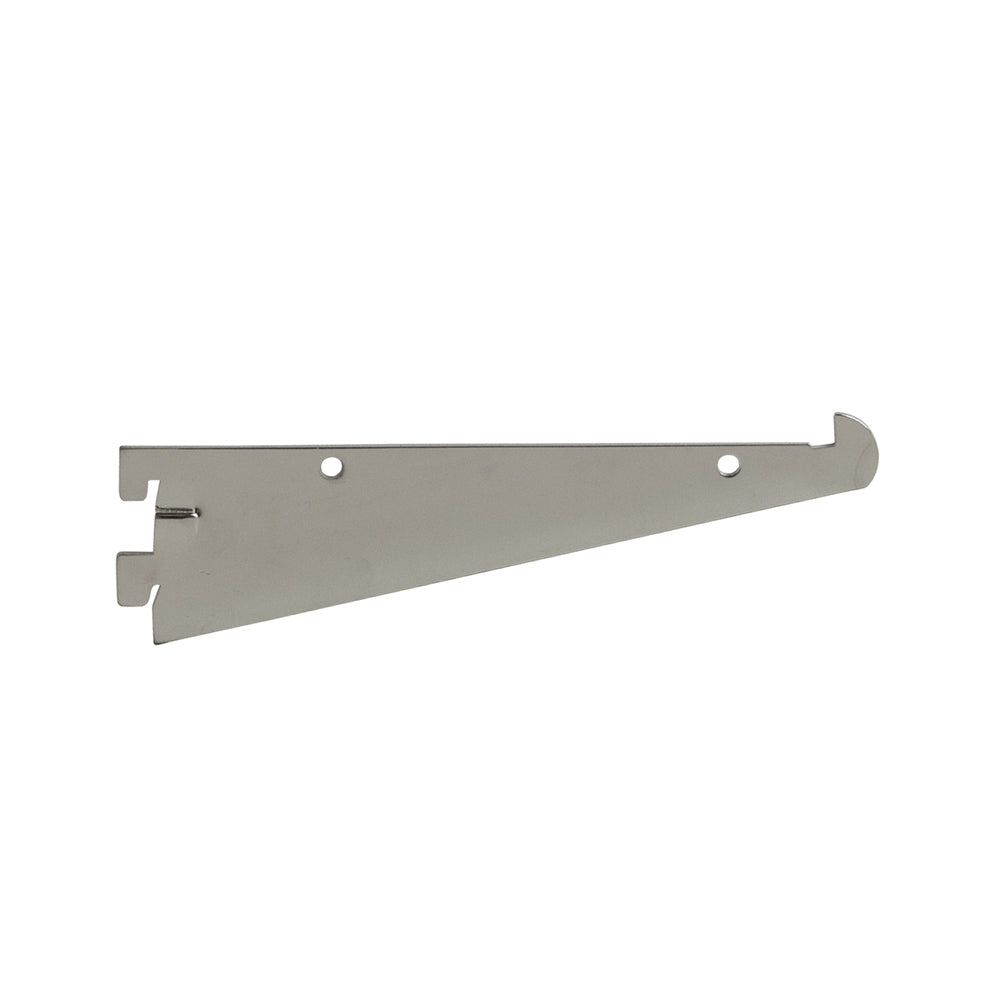 Tap-in style shelf bracket, 6'', 8'', 10'', 12'', 14'', 16''