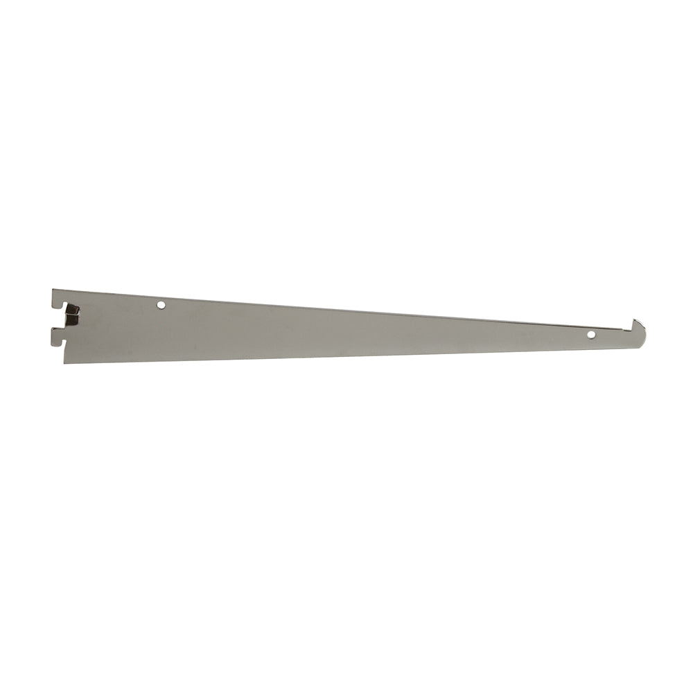 Heavy duty tap-in style shelf bracket