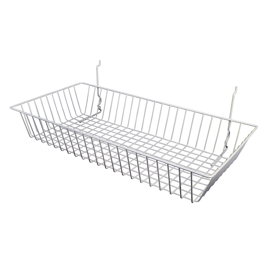 Panier peu profond 24''L x 12''L x 4''P