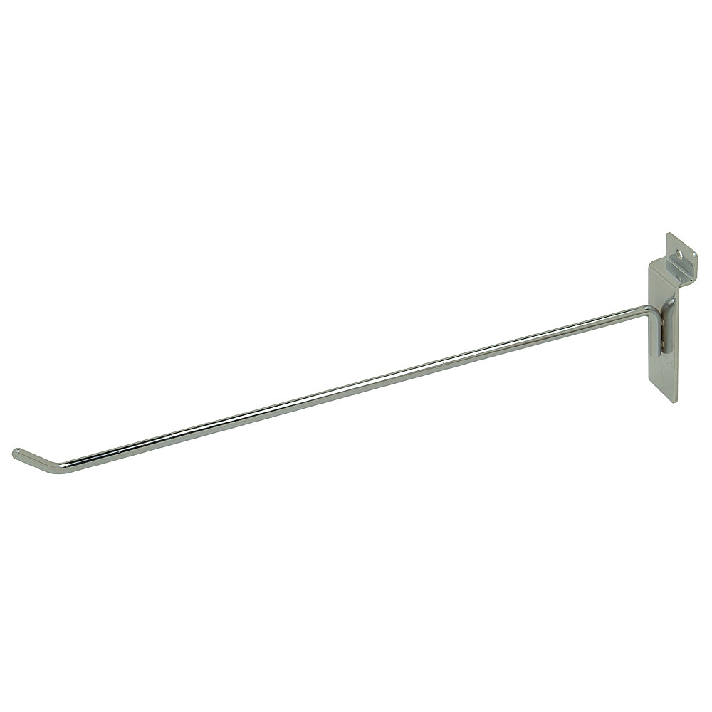 Hook for slatwall, 1'' to 12''