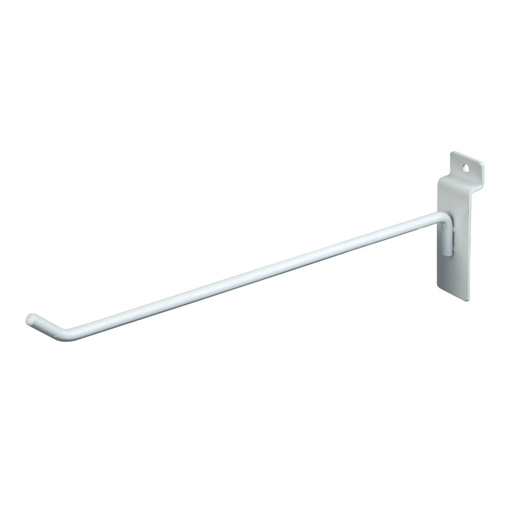 Hook for slatwall, 1'' to 12''