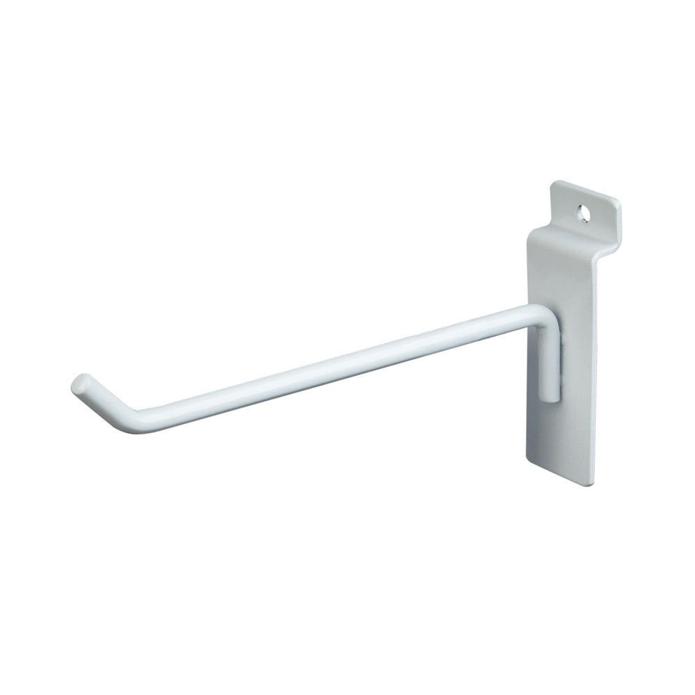 Hook for slatwall, 1'' to 12''