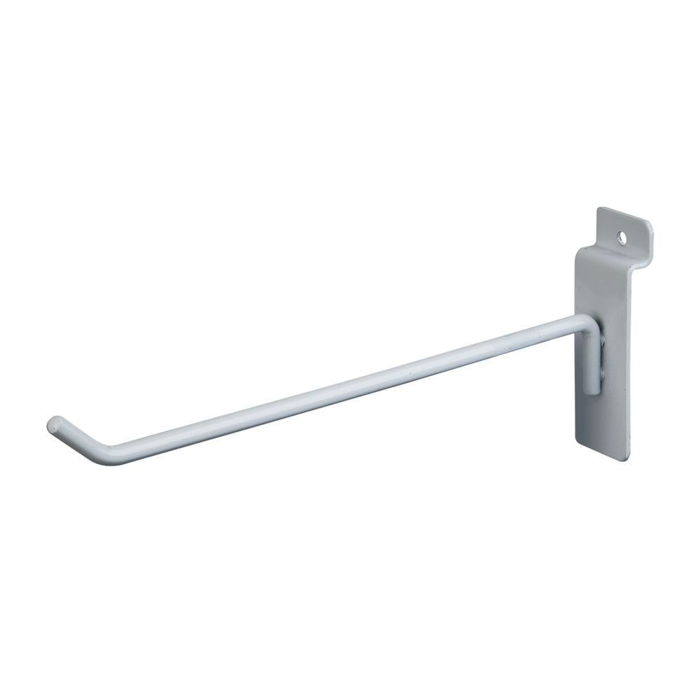 Hook for slatwall, 1'' to 12''