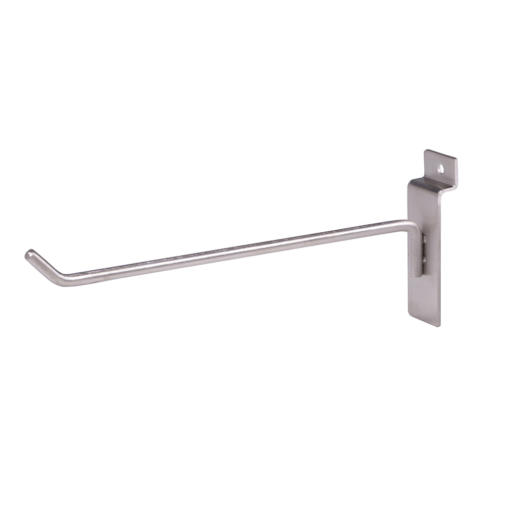 Hook for slatwall, 1'' to 12''