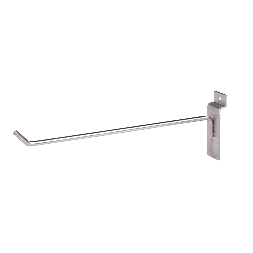 Hook for slatwall, 1'' to 12''