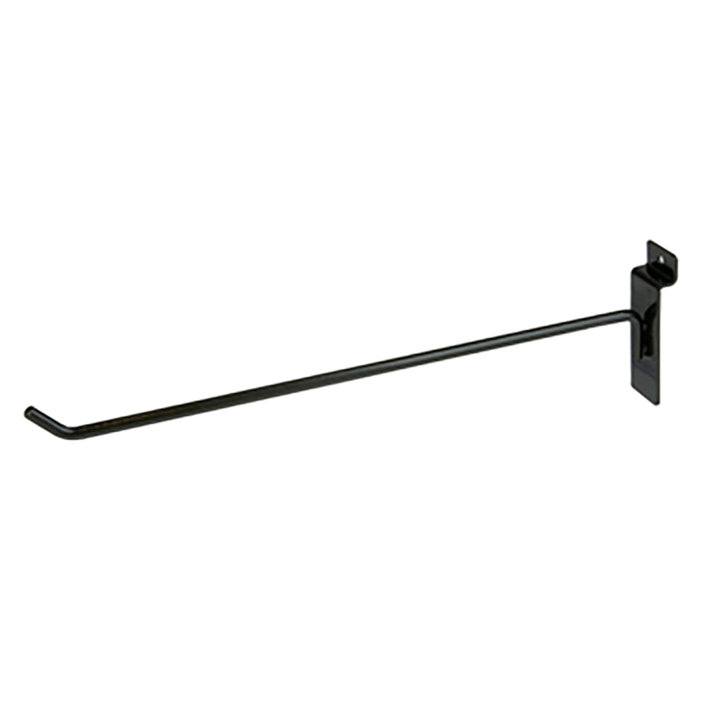 Hook for slatwall, 1'' to 12''