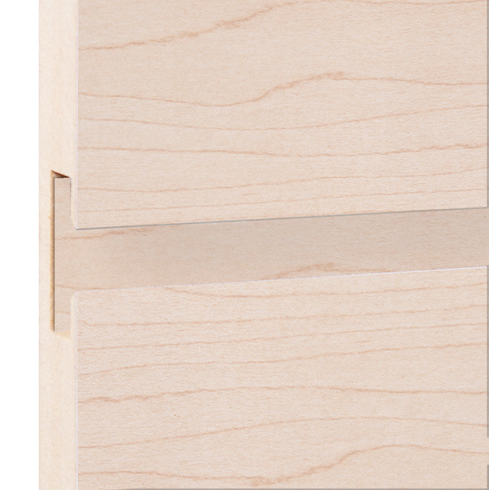 Wood slatwall panels Hard Rock Maple