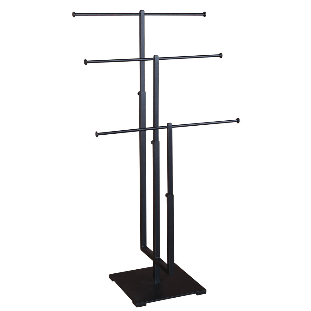 Jewelry stand 1, 2 or 3-tier, chrome or black